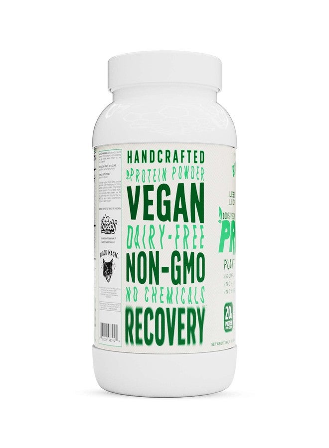 Black Magic Plant-Source 100% Vegan Protein - Keto, Low Sugar, Dairy Free Protein - Pre/Post Workout - Vanilla Ice Cream - 20g Protein - 2 LB - Image 3